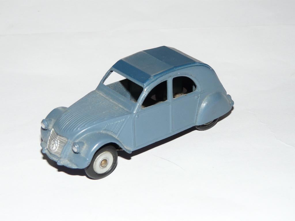 Dinky Toys - Nr. 24T - Citroen 2CV / lelijke Eend, Ophalen, Zo goed als nieuw, Auto, Dinky Toys