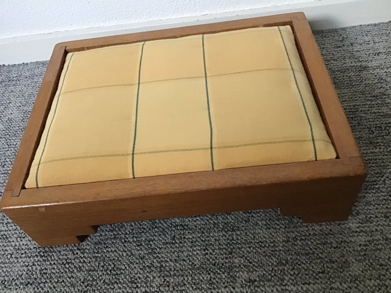 Houten stoof met losse inzet - retro/vintage, Antiek en Kunst, Ophalen of Verzenden