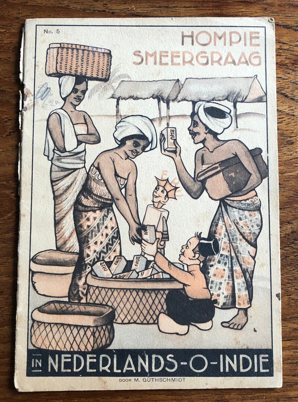 Hompie Smeergraag in Nederlands Indië (Eru Kaas) promotie, Verzenden