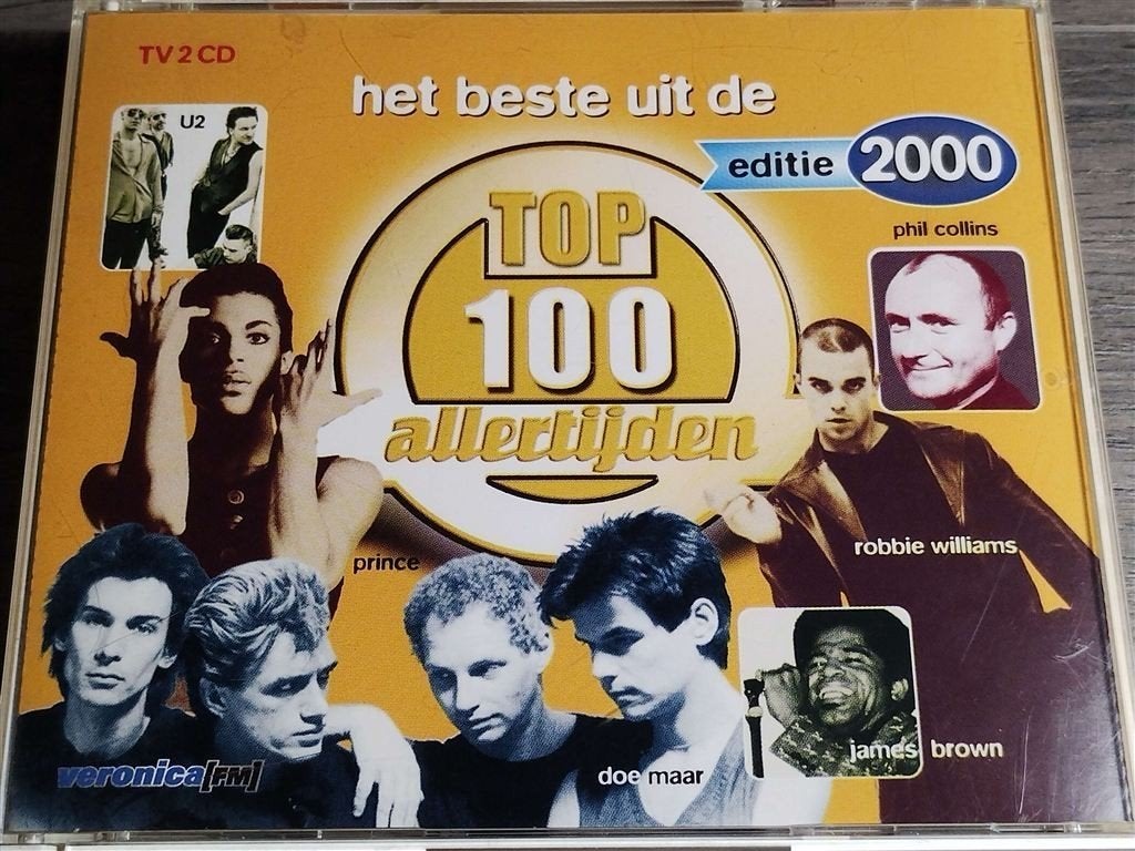 Het Beste Uit De Top 100 Allertijden - Editie 2000 [2CD], Ophalen of Verzenden, Zo goed als nieuw, Pop