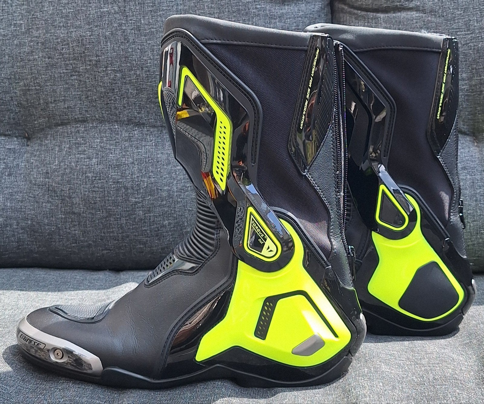 ❗️Dainese Torque D1 Out motorlaarzen🏍 (45 valt als 44)❗️, Motoren, Ophalen of Verzenden, Tweedehands, Laarzen, Dainese