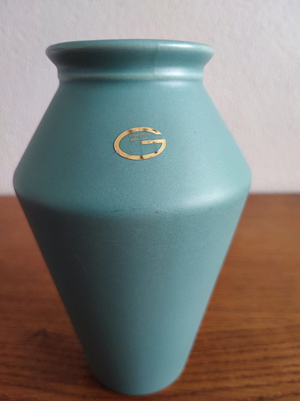Originele vaas van " de Gebroeders"., Antiek en Kunst, Ophalen of Verzenden