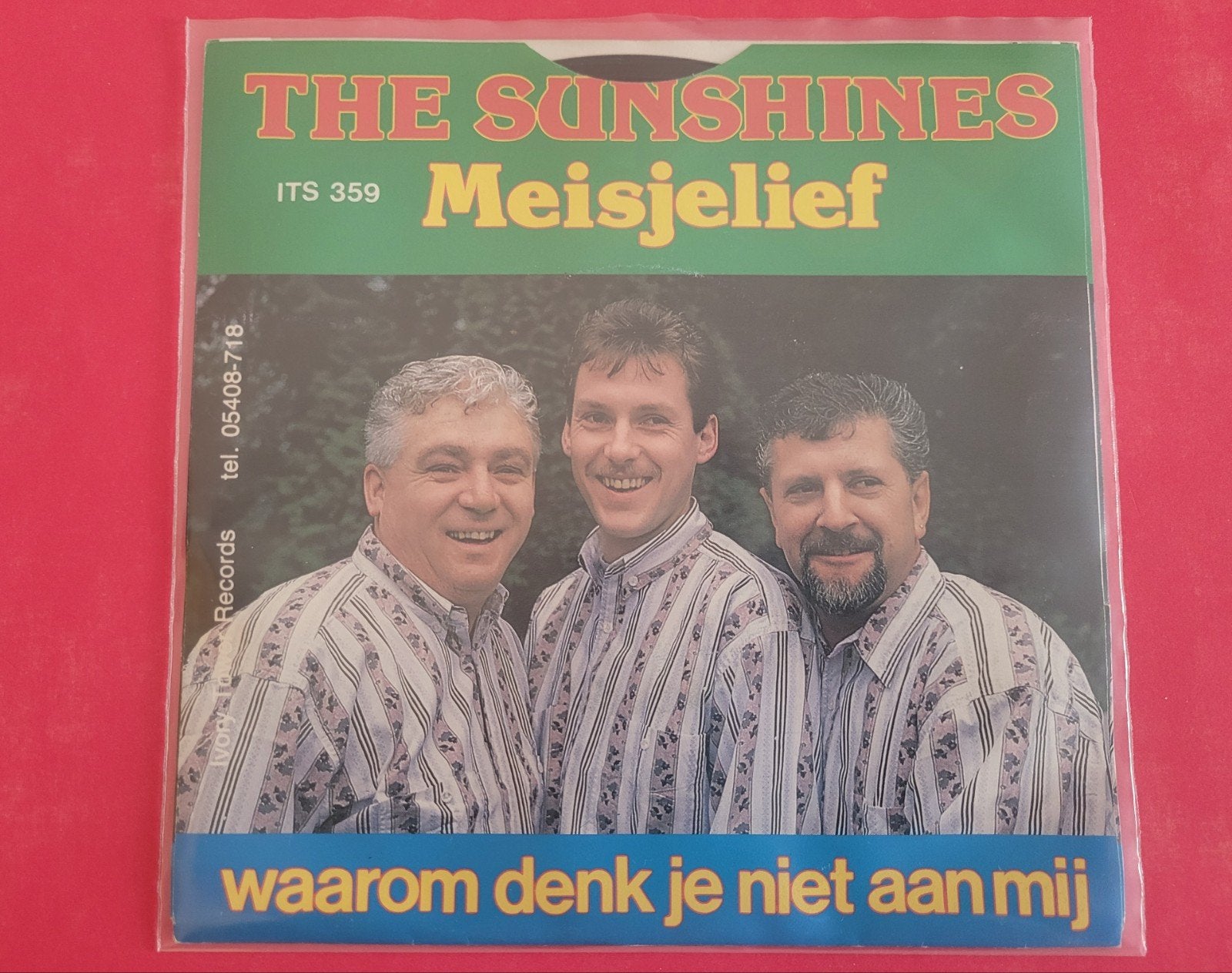 The Sunshines - Meisjelief  - Waarom denk je niet aan mij., Ophalen, Zo goed als nieuw, Overige formaten, Levenslied of Smartlap