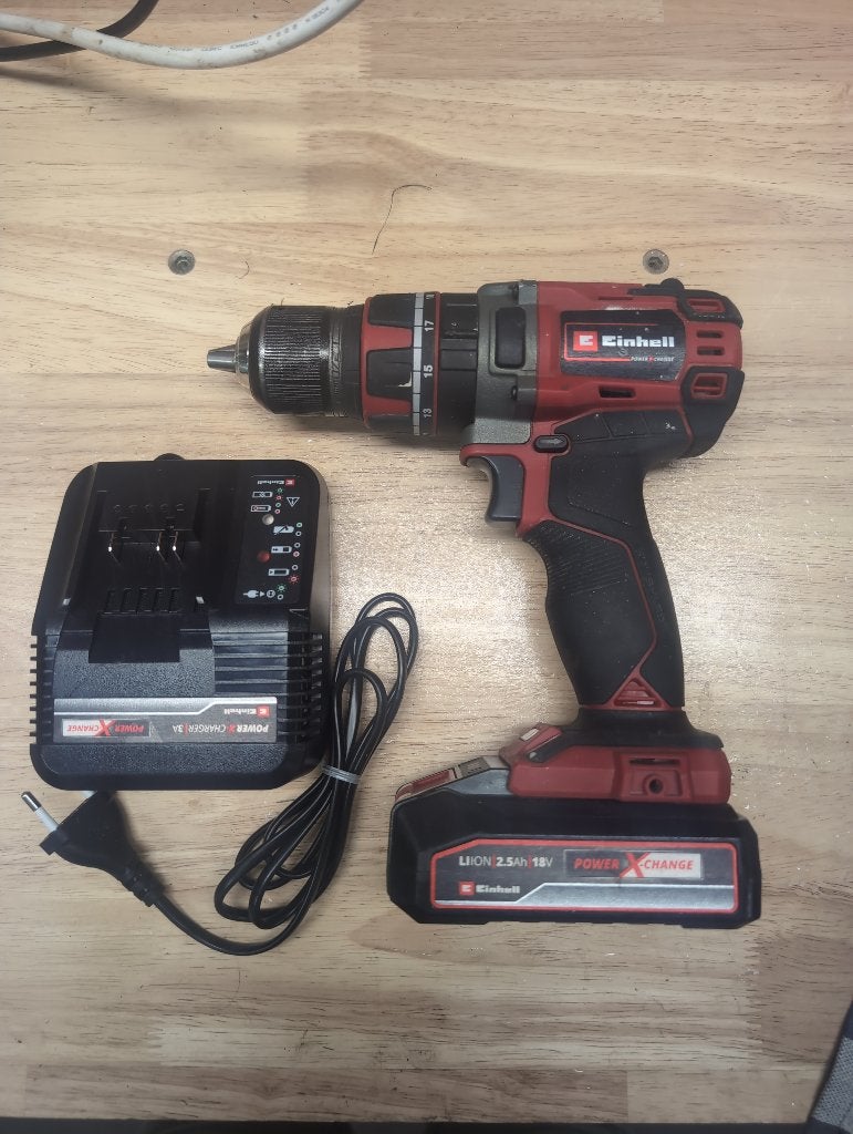 Einhell accu boor/schroefmachine TP CD 18 50 + Accu en Lader, Ophalen of Verzenden, Zo goed als nieuw