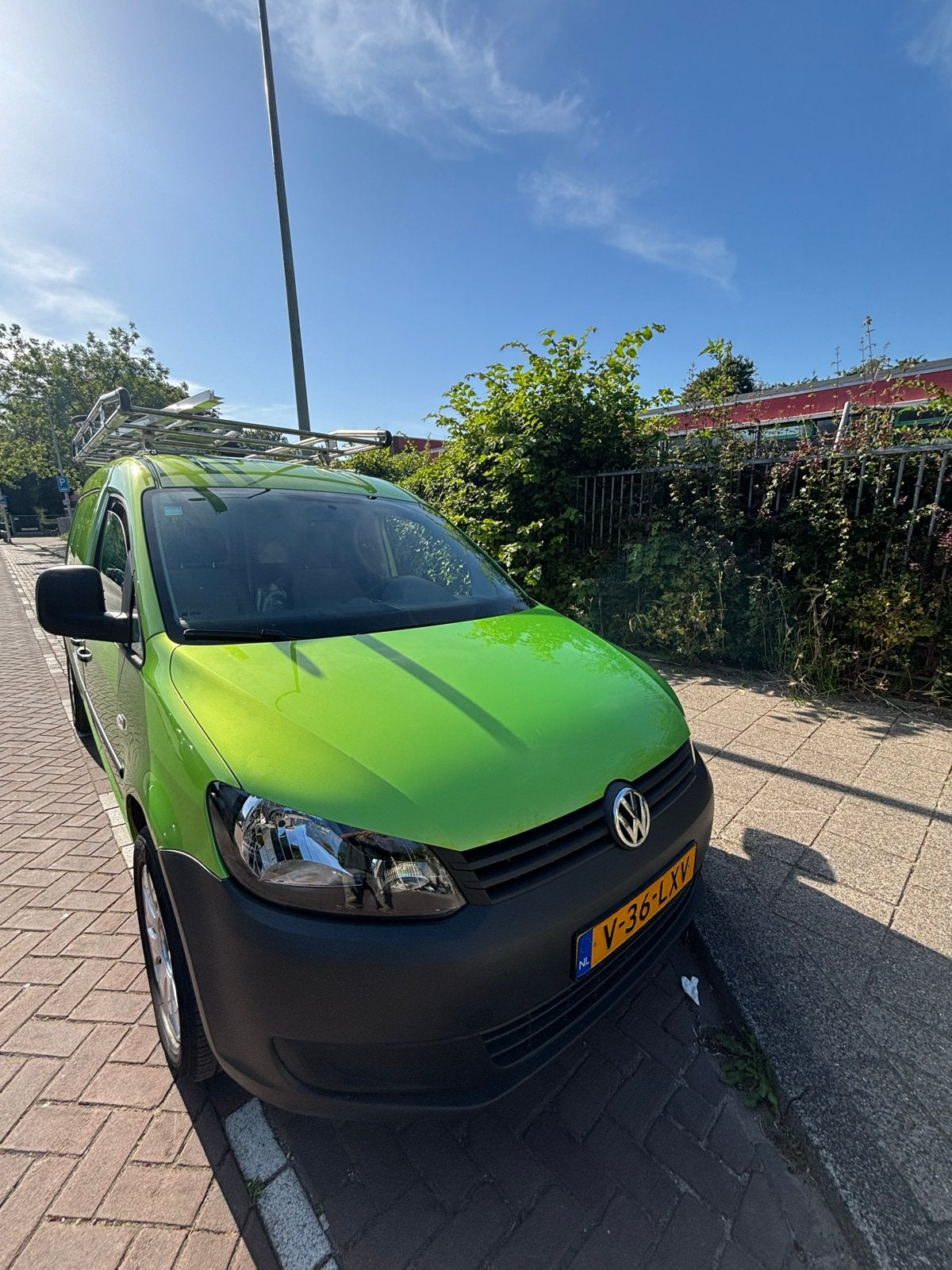 Volkswagen Caddy 2.0 CNG 80KW 2015 Groen, Voorwielaandrijving, 4 cilinders, 1984 cc, Overige brandstoffen