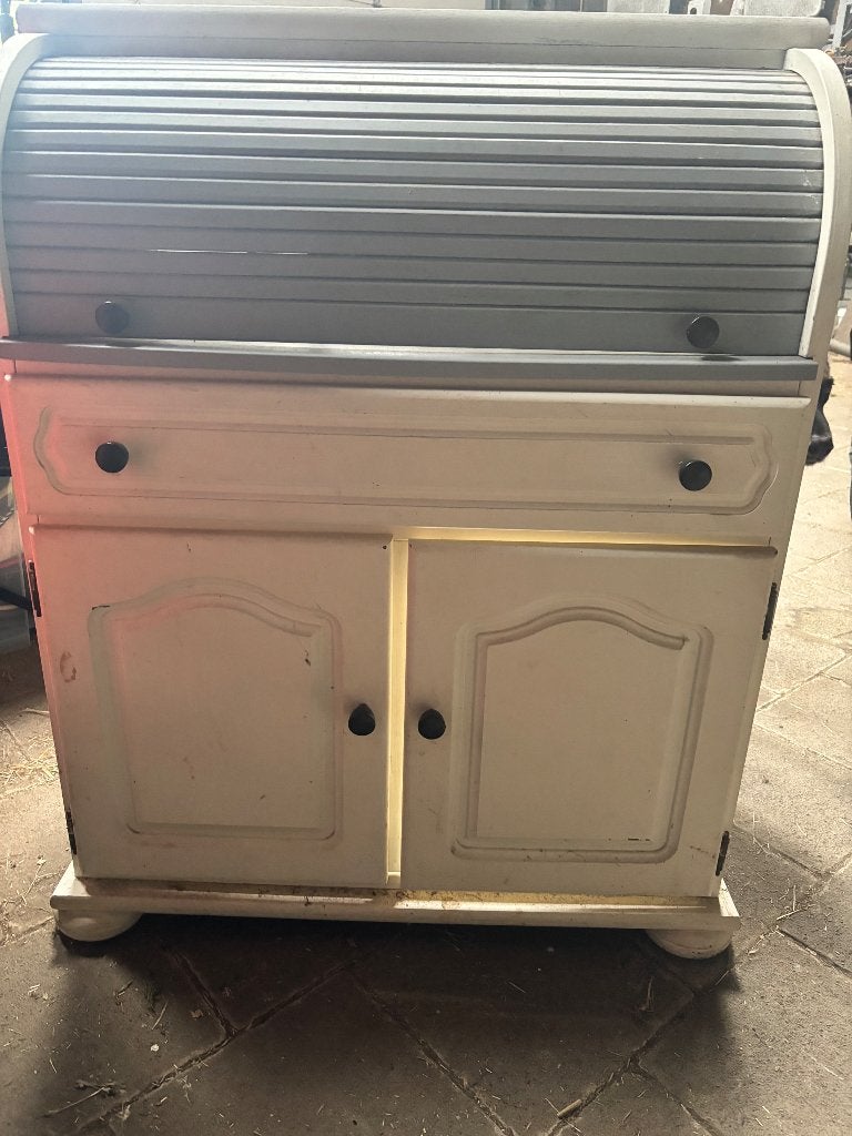 Dressoir. Bureau met  rol, Huis en Inrichting, Bureaus, Ophalen, Gebruikt, Hout, Overige typen