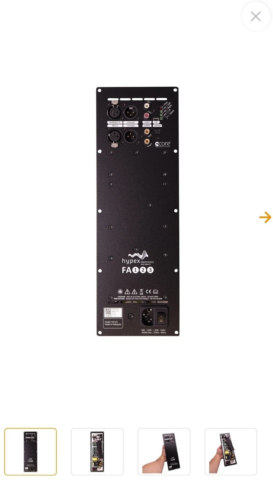 Gezocht: Hypex FusionAmp FA123 of FA253 versterkermodule, Audio, Tv en Foto, Versterkers en Receivers, Ophalen of Verzenden, 120 watt of meer