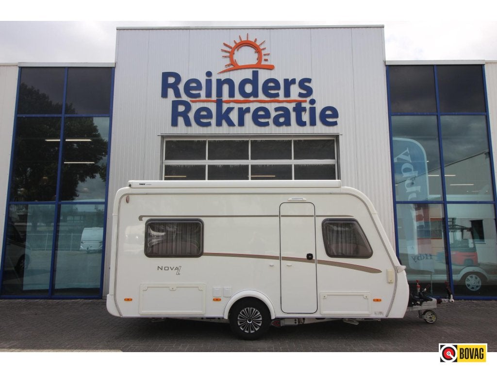 Eriba Nova Light 465 Mover,, Caravans en Kamperen, Caravans, Standaardzit, Schokbreker, Bedrijf, Tot en met 3