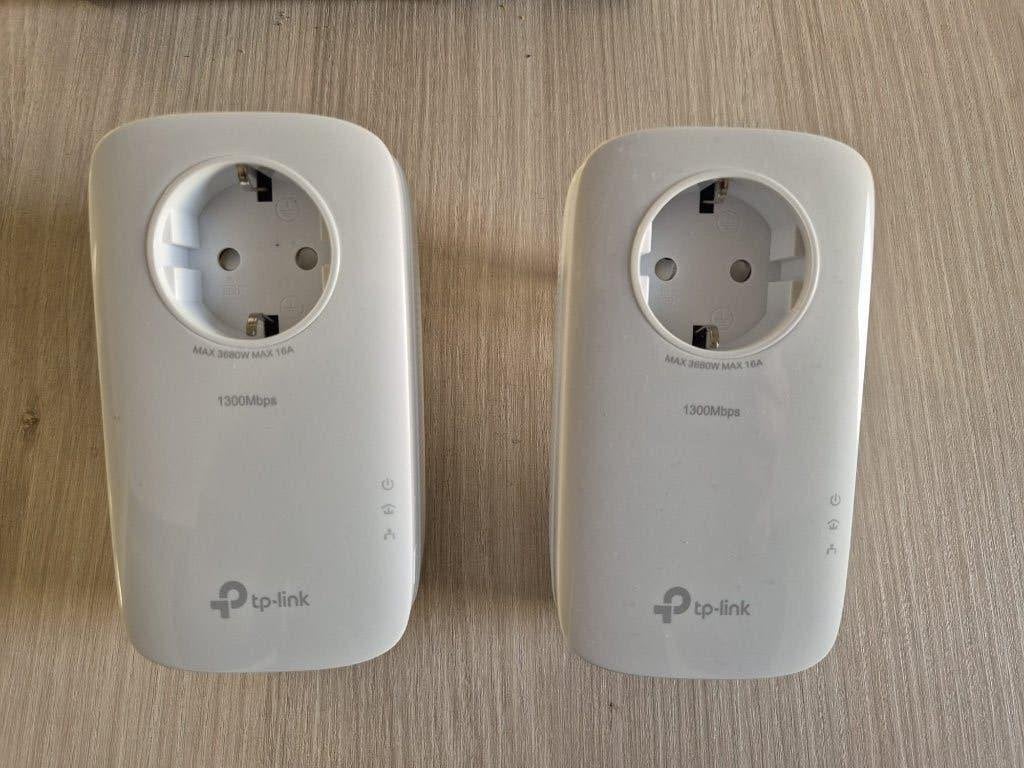 TP-Link AV1300 Powerline Adapter Set, Computers en Software, Ophalen of Verzenden, Zo goed als nieuw, Tp link
