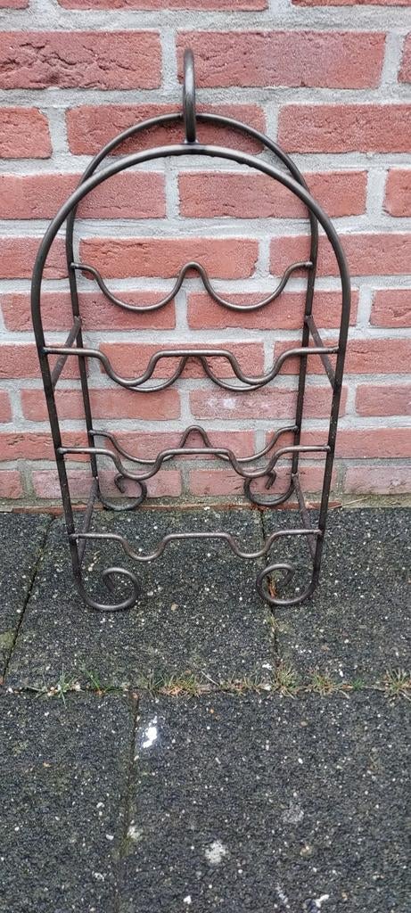 Wijnrek, Ophalen, Metaal, Minder dan 50 cm, 5 tot 15 flessen