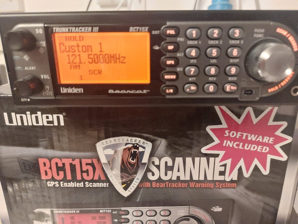 Uniden Bearcat BCT15X scanner, Verzenden, Zo goed als nieuw, 500 kanalen of meer