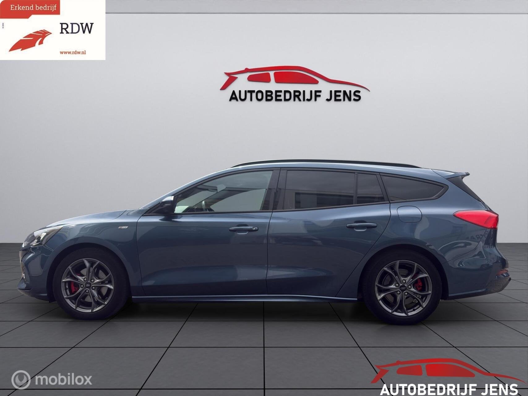 Ford Focus Wagon 2.0 EcoBlue ST Line X Business, Auto's, Euro 6, 4 cilinders, 150 pk, Blauw
