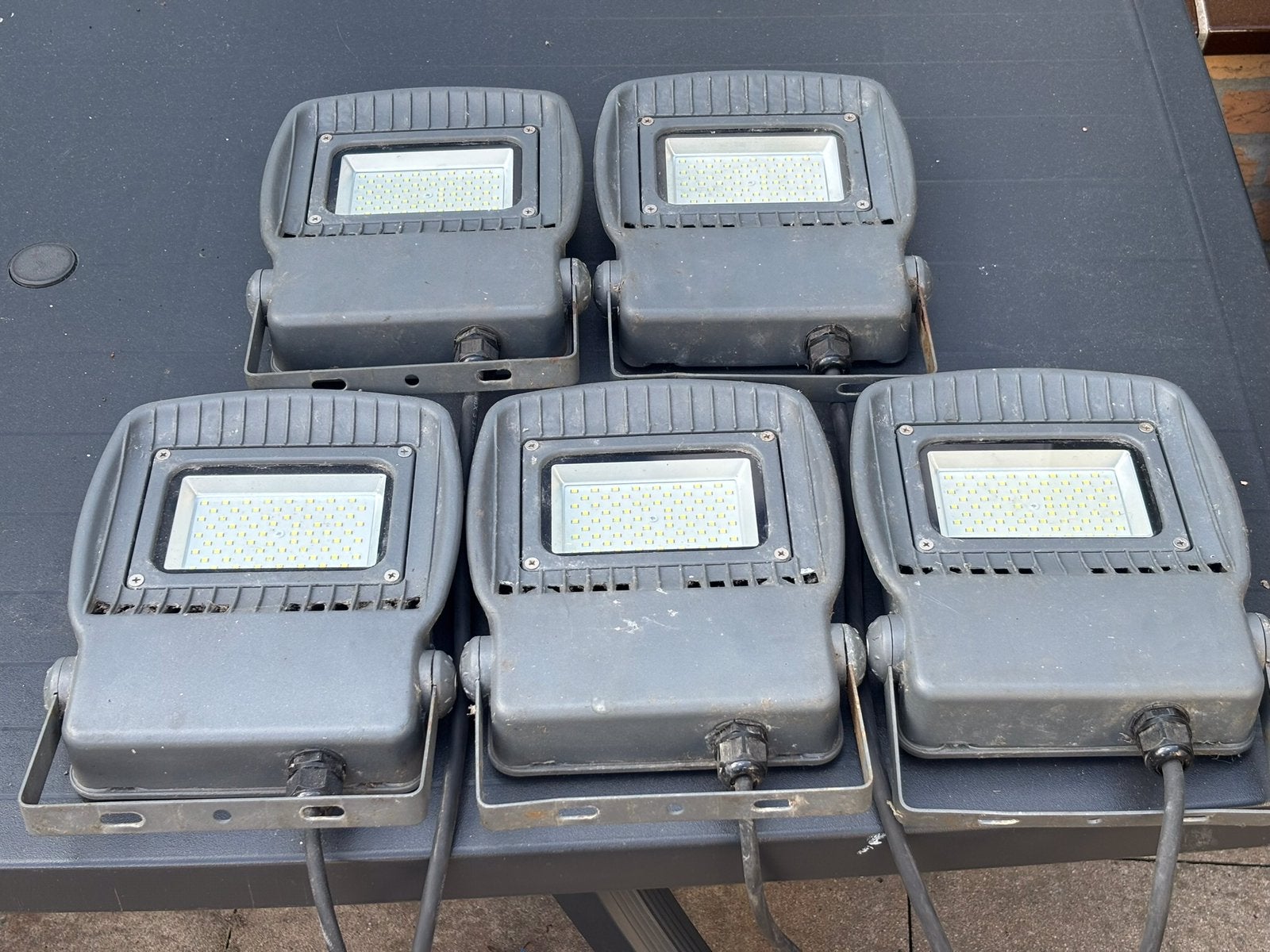 Led bouwlampen, Ophalen, Gebruikt, 50 tot 200 watt, Lamp met armatuur