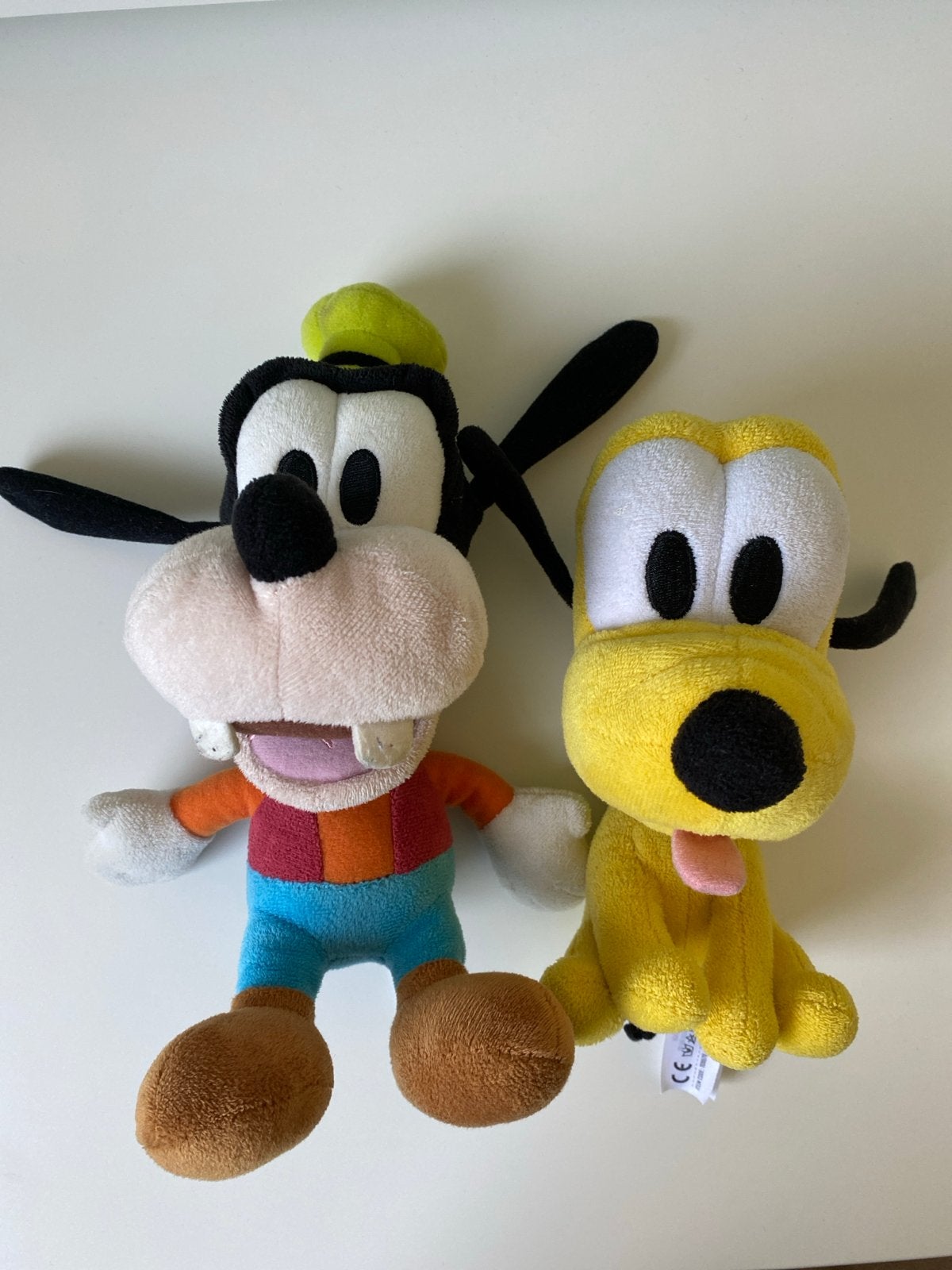 Disney Goofy en Pluto knuffels, Gebruikt, Disney, Middelgroot (20 tot 80 cm), Meerkleurig