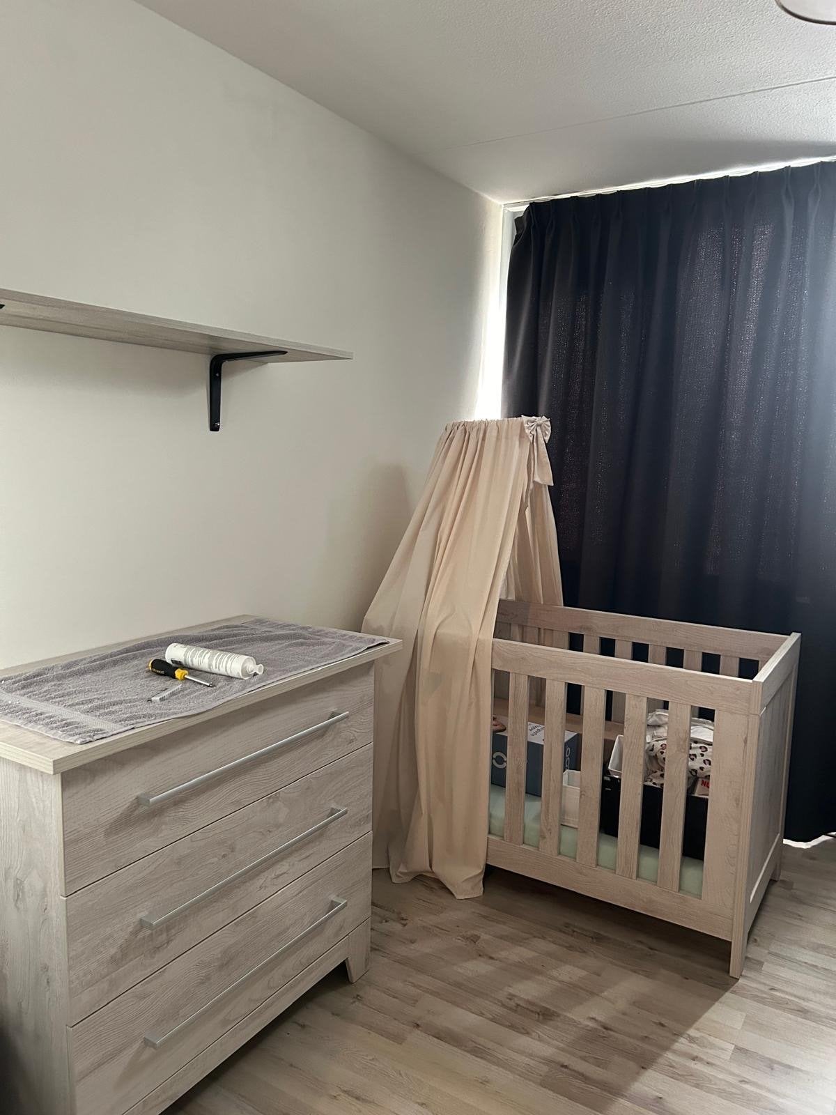 Interbaby babykamer compleet, Kinderen en Baby's, Kinderkamer | Complete kinderkamers, Ophalen, Gebruikt, Jongetje of Meisje