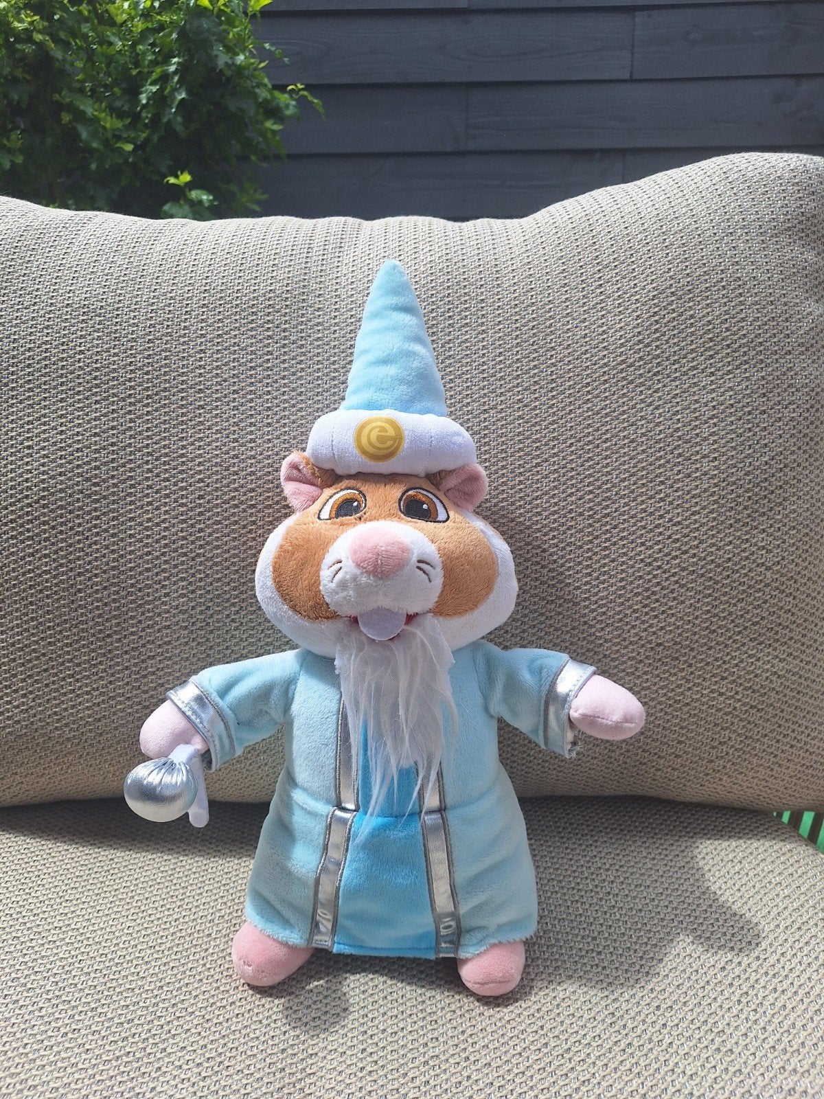 Efteling knuffel Hamster tovenaar Pardoes, Kinderen en Baby's, Speelgoed | Knuffels en Pluche, Gebruikt, Overige merken, Hamster