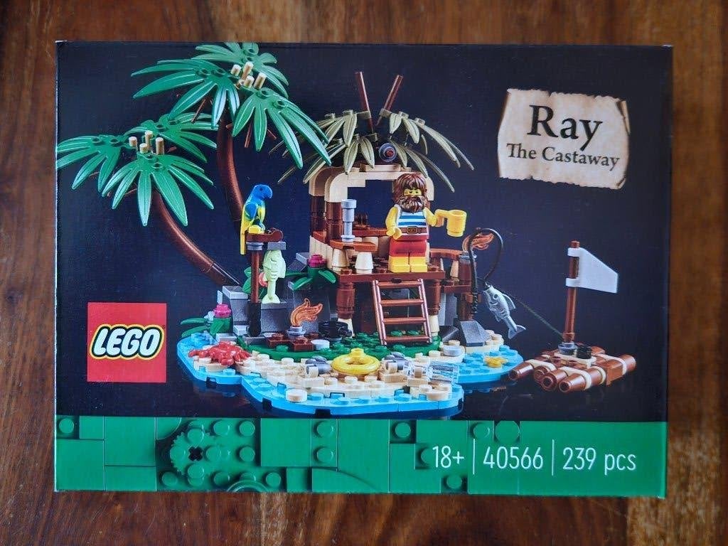 LEGO 40566 Ray the Castaway, Overige thema's, Nieuw, Ophalen of Verzenden, Complete set