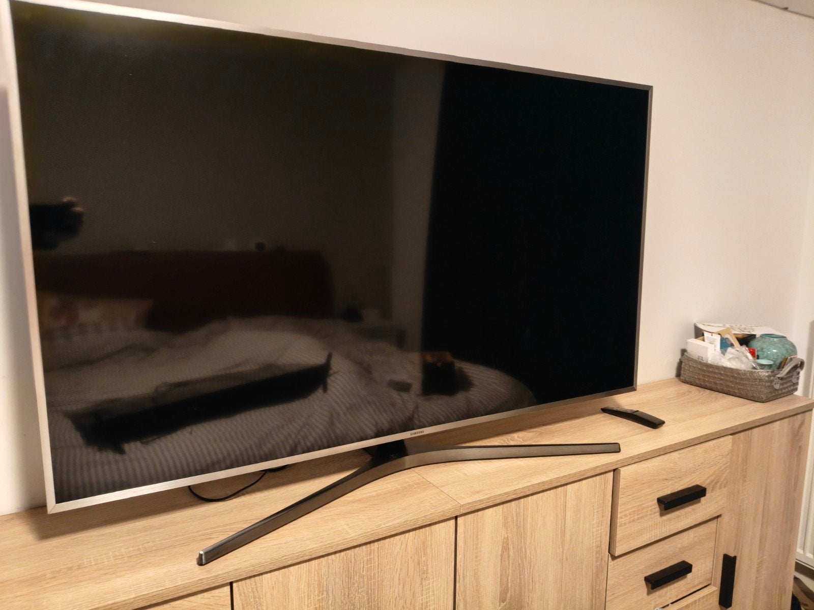 Samsung UE55MU6400 55 inch 4K Smart TV, Ophalen, 50 Hz, Samsung, 100 cm of meer