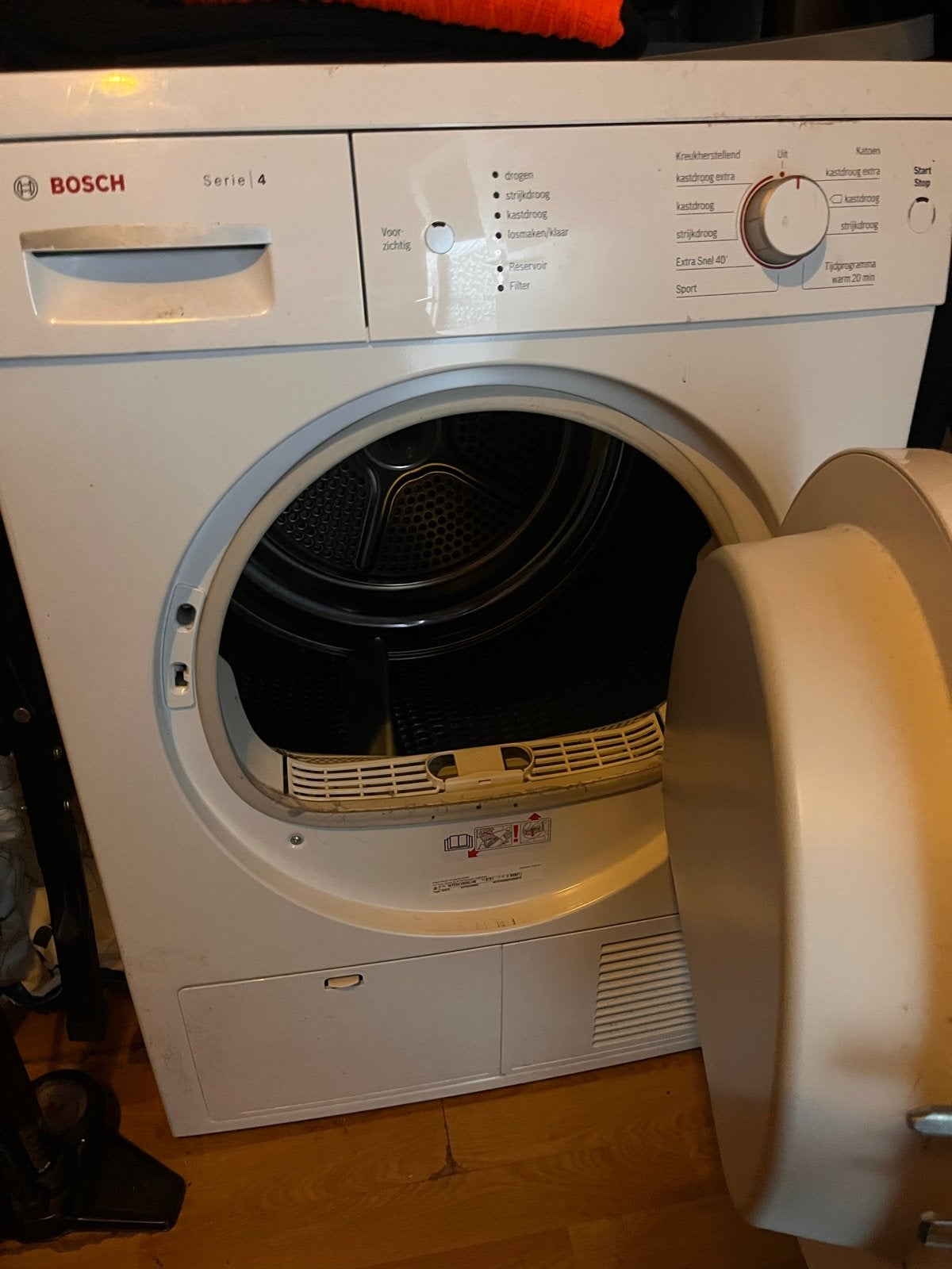 Bosch Serie 4 Condensdroger - Wit, Witgoed en Apparatuur, Ophalen, 6 tot 8 kg, Gebruikt, Voorlader