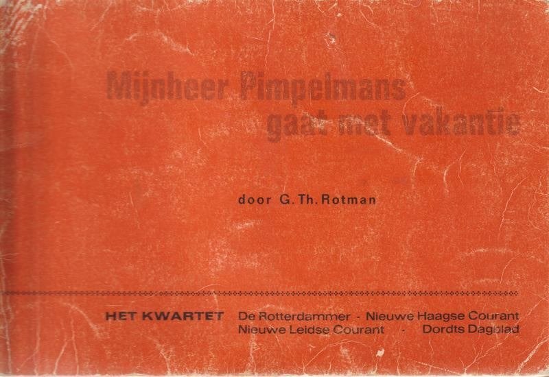G.Th. Rotman # de apestreken van Bobby e.a. - foto's, Meerdere stripboeken, Ophalen of Verzenden, Gelezen