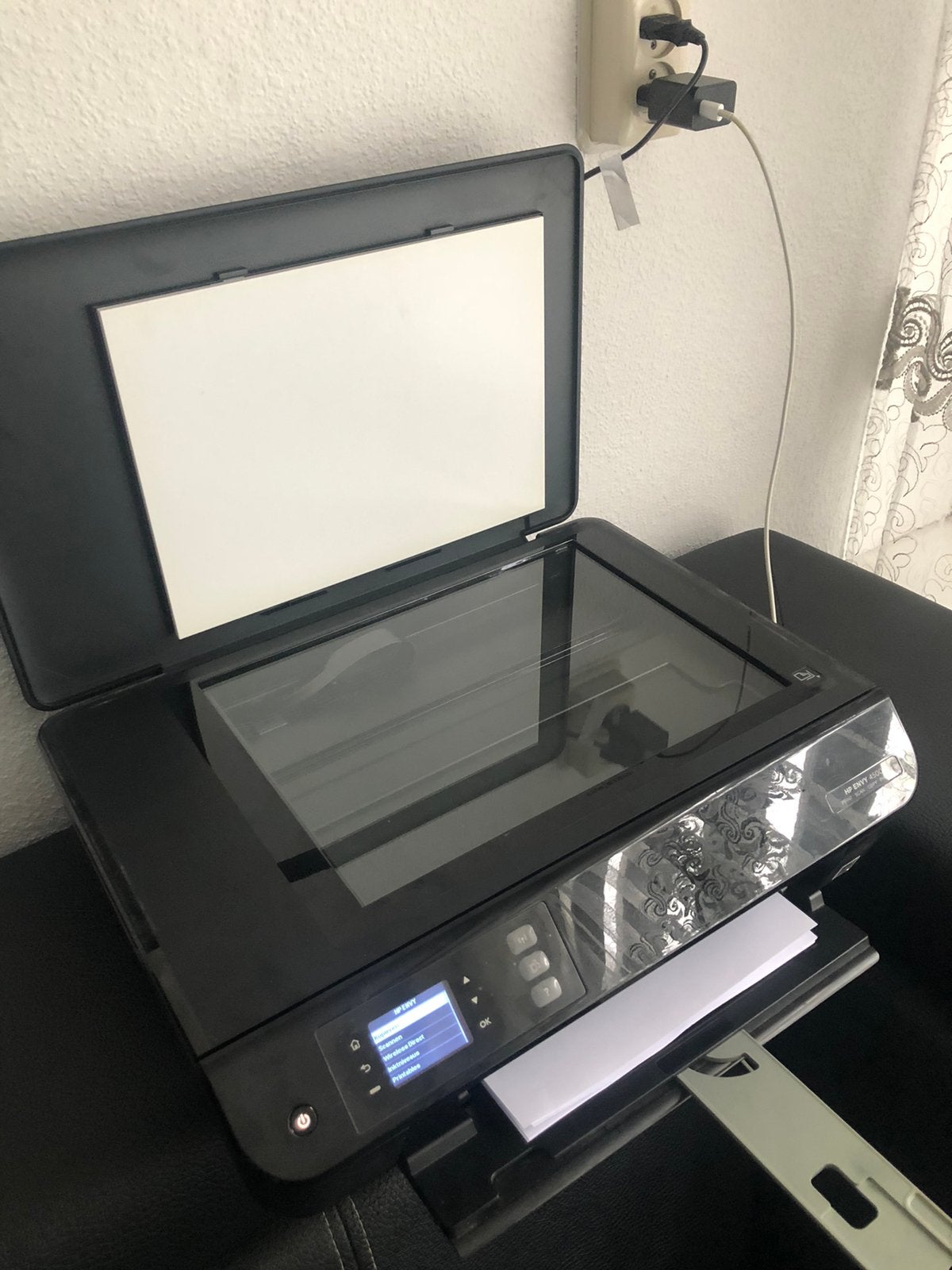 Printer hp ENVY 4500 LET OP zonder ijkjet, Ophalen of Verzenden, Gebruikt