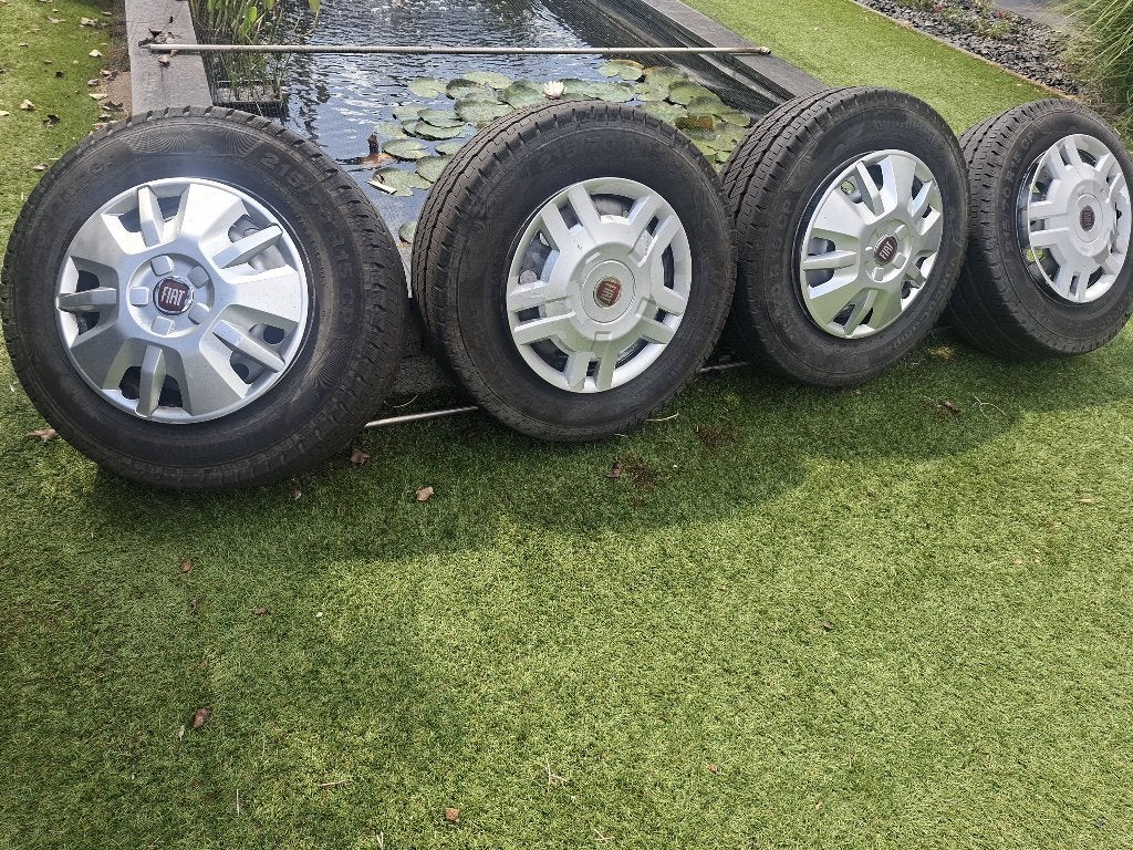 Set continental vancocamper banden met velgen, Particulier, Buscamper of Camperbus