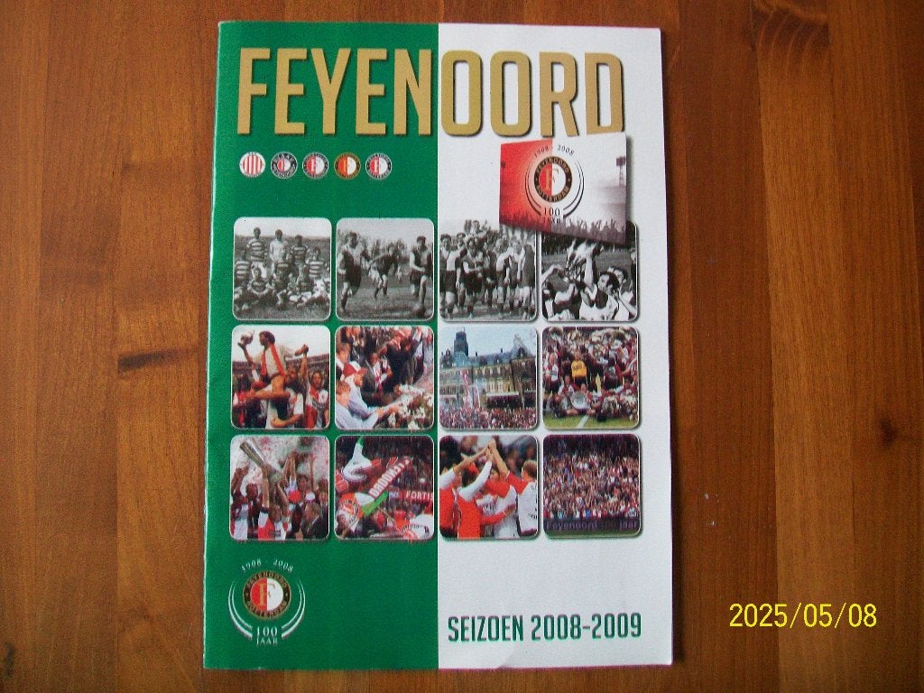 Feyenoord seizoen 2008-2009 gids, Verzenden, Zo goed als nieuw, Feyenoord, Boek of Tijdschrift