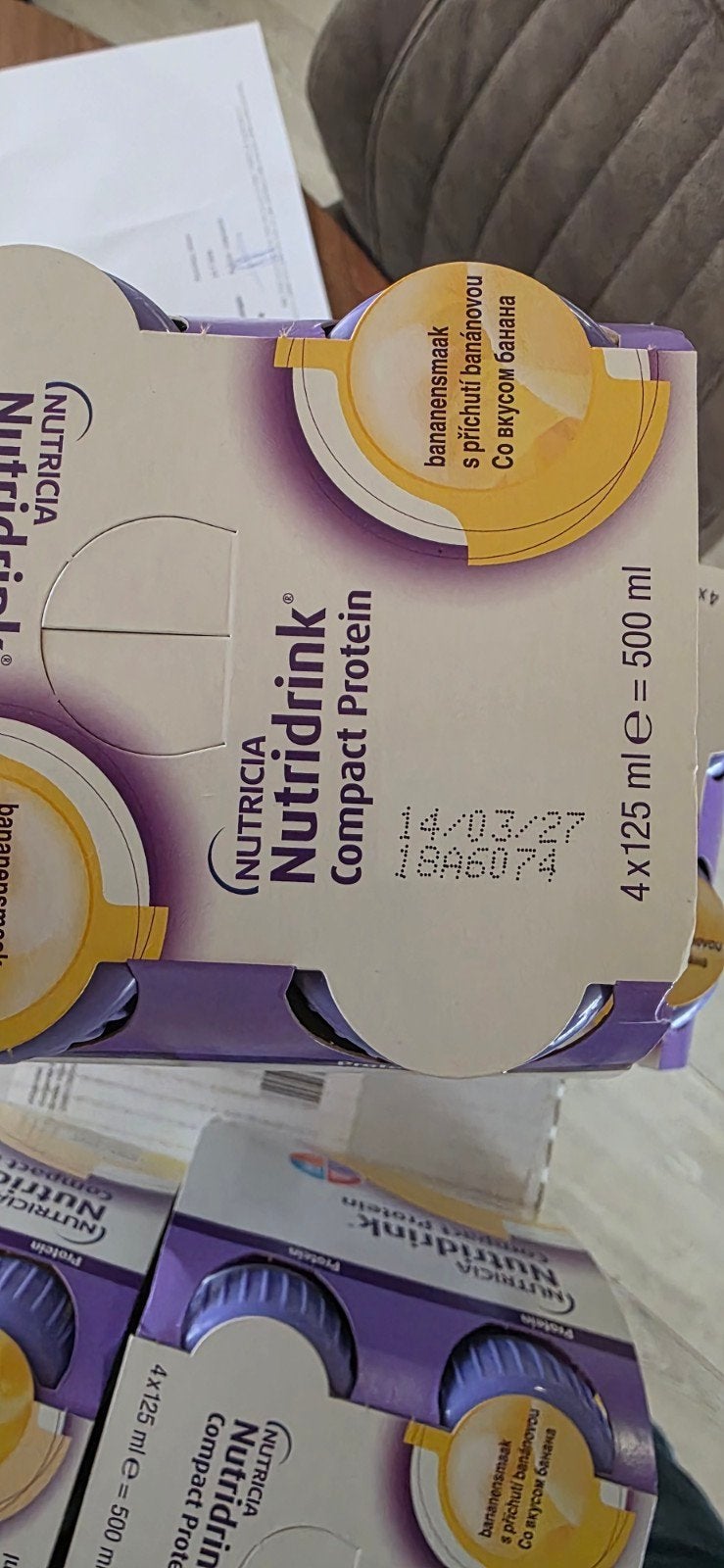 Nutridrink, Ophalen