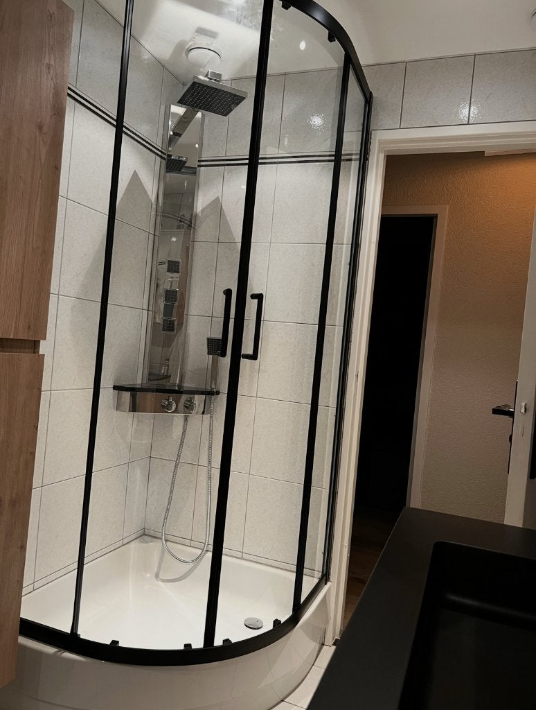 Douchewand, Ophalen, 200 cm of meer, 75 cm of meer, Overige typen