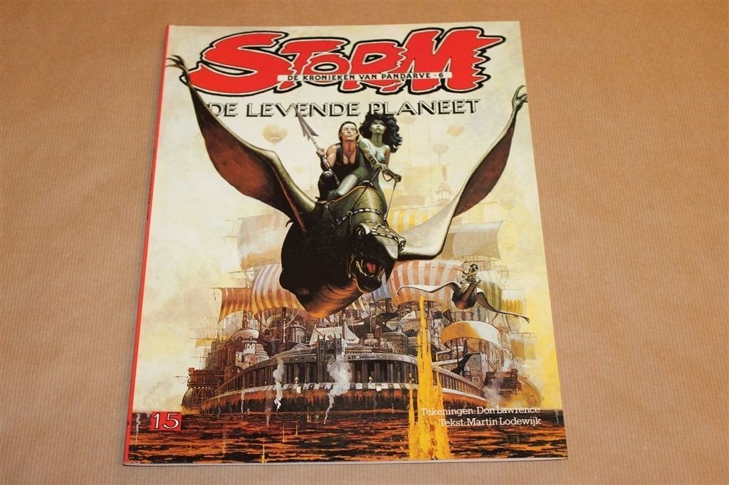 Storm 6 — De Levende Planeet [1e Druk 1986], Eén stripboek, Ophalen of Verzenden, Gelezen