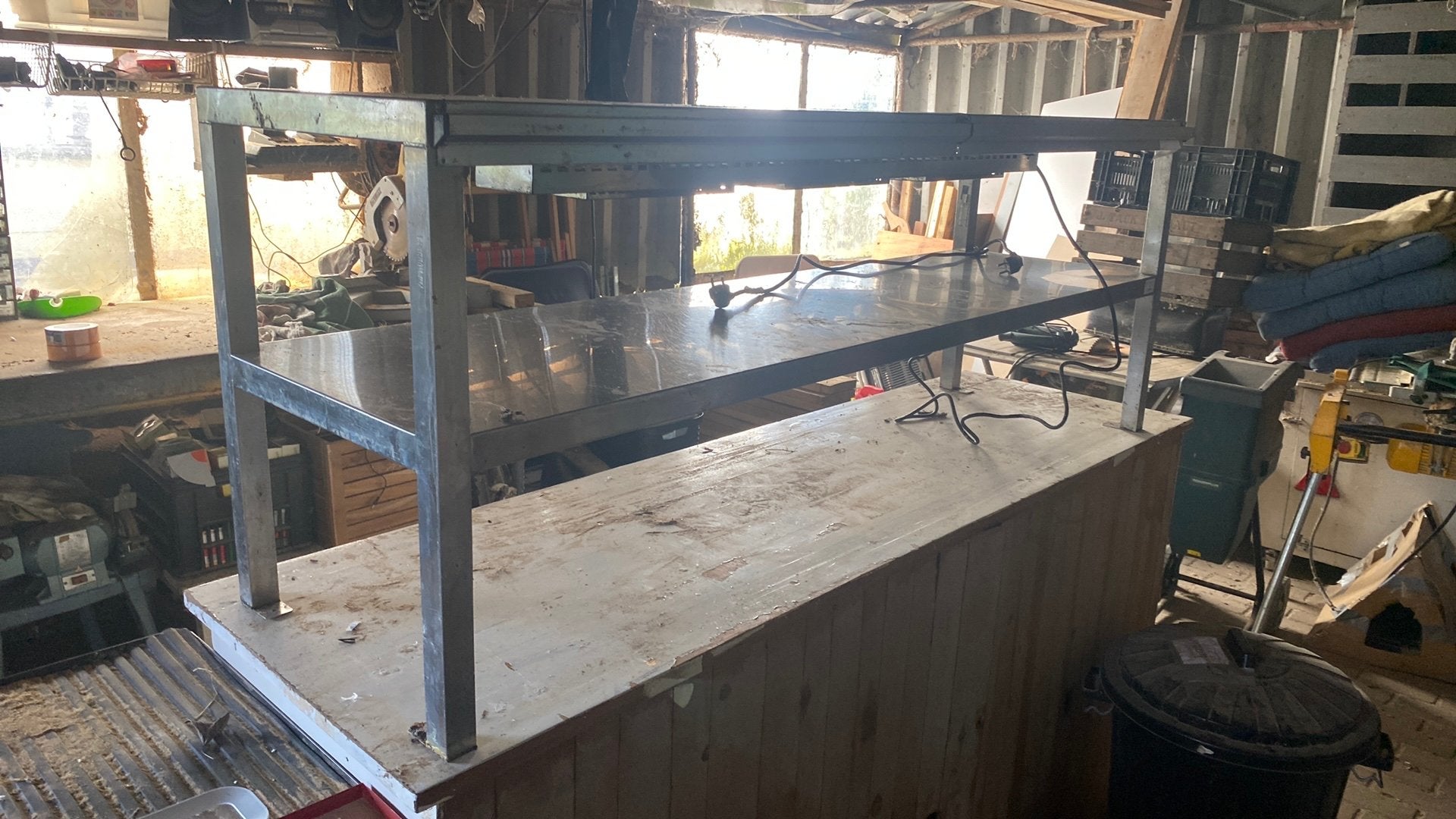 RVS dubbele warmtebrug 1m80, Ophalen
