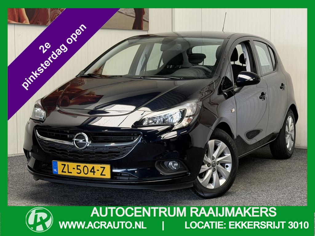 Opel Corsa 1.4 Innovation NAVIGATIE AIRCO APPLE CARPLAY/ANDR, Auto's, Opel, Gebruikt, 4 cilinders, Blauw, 49 €/maand