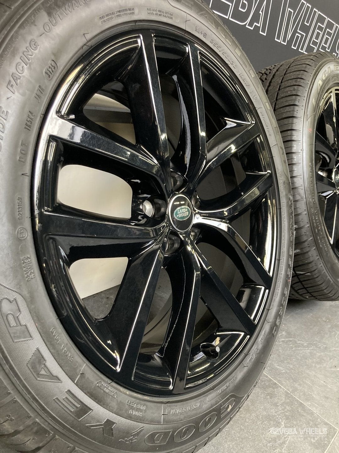 20” originele Land Rover Range Rover Velar velgen + banden, Auto-onderdelen, Banden en Velgen, Gebruikt, 255 mm, -, -