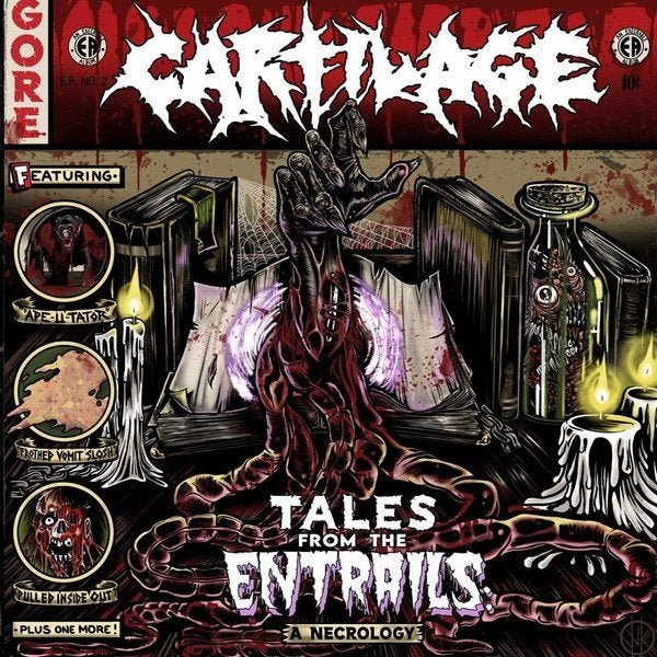 Cartilage  – Tales From The Entrails: A Necrology cd  nieuw, Death metal, Ophalen of Verzenden, Nieuw in verpakking, Eerste persing