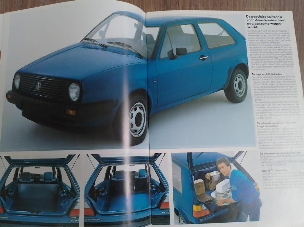 VW Volkswagen Polo, Golf, Passat Vans autofolder, Ophalen of Verzenden, Nieuw, Volkswagen