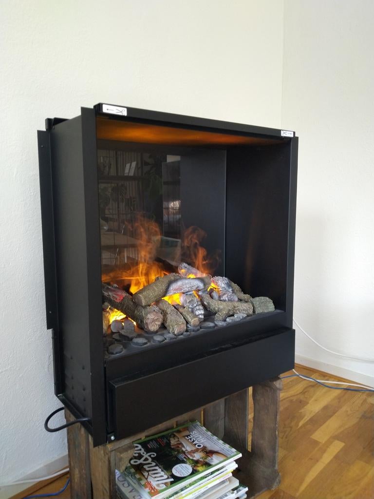 Faber Opti-myst waterdamphaard inbouw, Ophalen, Zo goed als nieuw, Inbouwhaard, Elektrische haard
