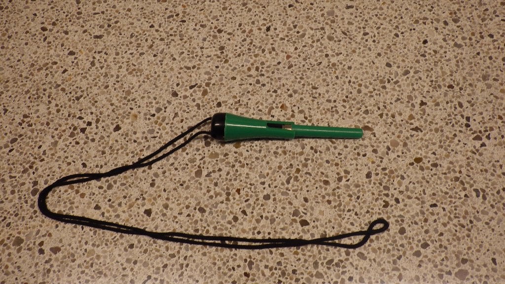 retro pen aan een touwtje (jaren zeventig), Ophalen of Verzenden, Huis en Inrichting