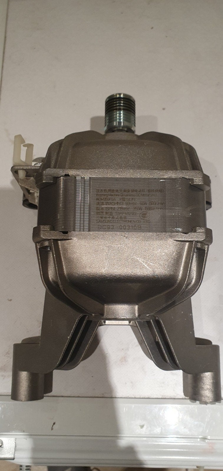 Samsung WF70F5E5P4W Wasmachine Motor - Gebruikt, 6 tot 8 kg, Ophalen, Gebruikt, Voorlader