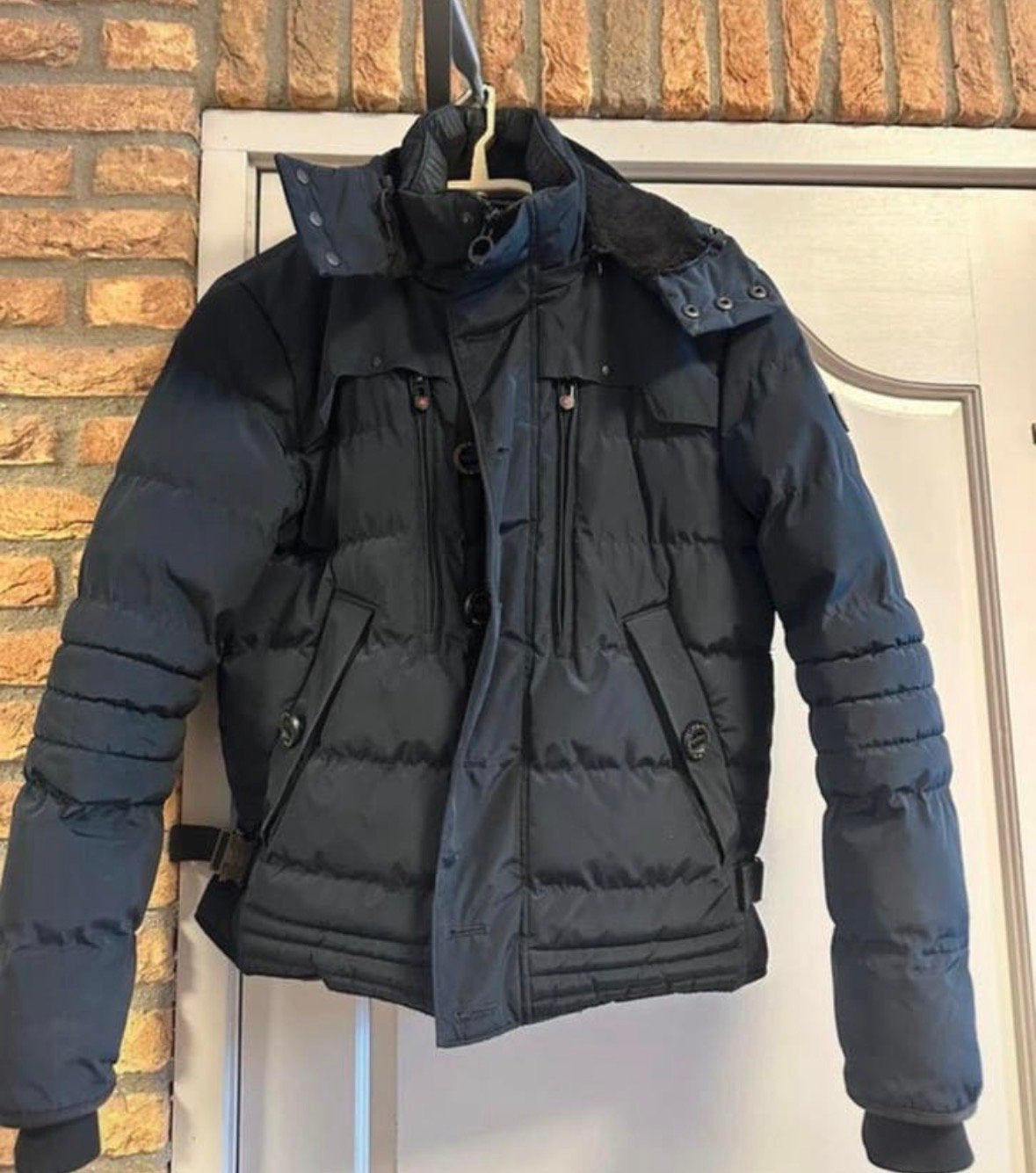 Wellensteyn winterjas heren - Maat S, Ophalen of Verzenden, Gedragen, Maat 46 (S) of kleiner, Zwart