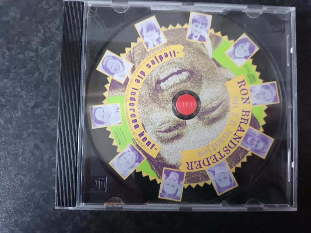 z.g.a.n cd Ron Brandsteder en z'n maatjes - liedjes die ied, Ophalen of Verzenden, Zo goed als nieuw, Levenslied of Smartlap