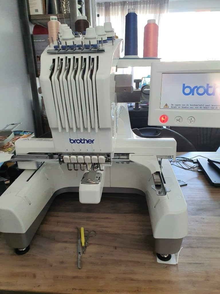 Borduurmachine Brother PR620, Ophalen, Zo goed als nieuw, Machineborduren, Borduurmachine