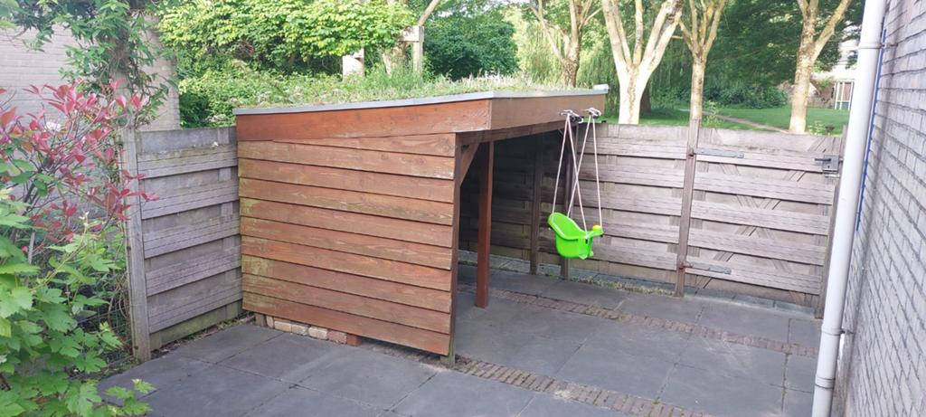 GRATIS tuinhuisje/hutje/afdekking, Tuin en Terras, Ophalen, Minder dan 3 meter, Hout, 1 tot 2 meter