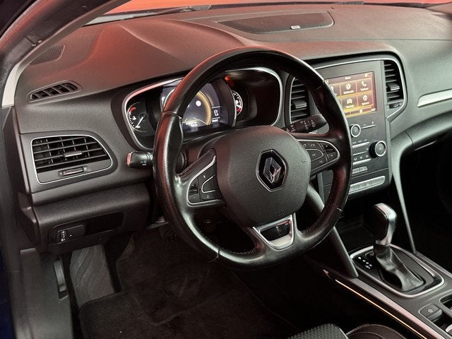 Renault Mégane Estate 1.5 dCi Bose, Auto's, Renault, Gebruikt, 4 cilinders, Blauw, Leder en Stof