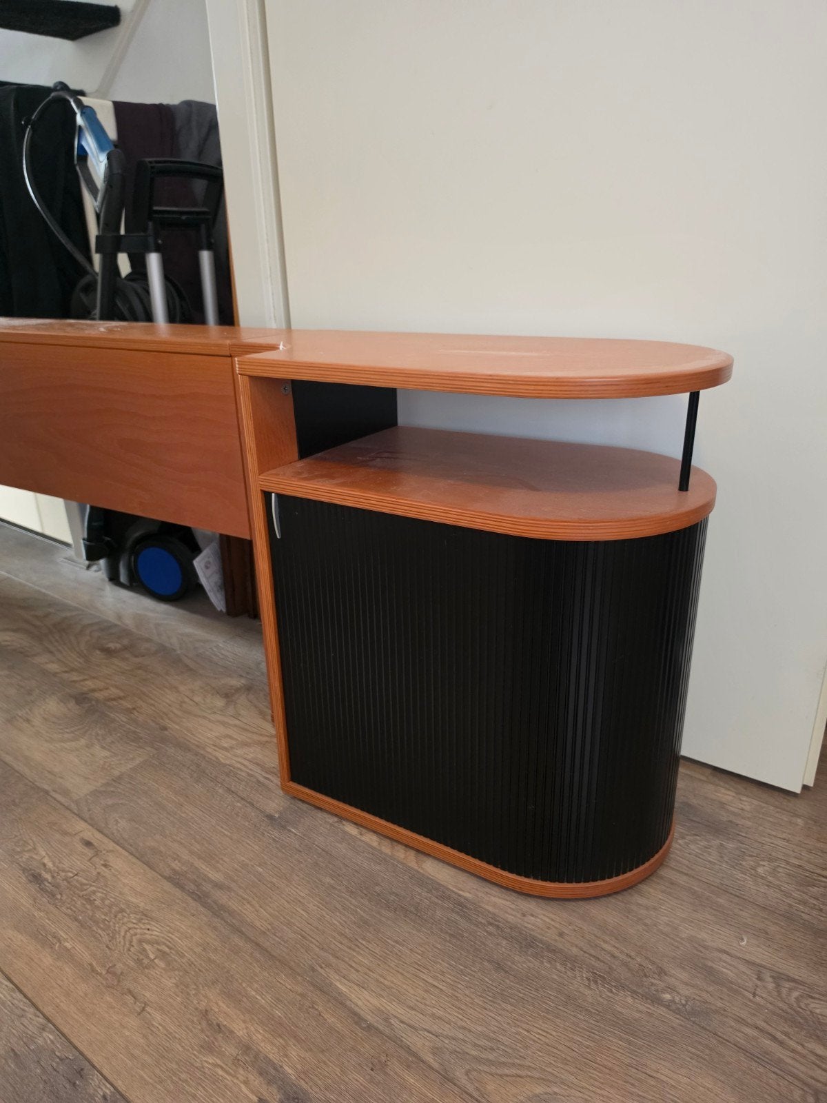 Auping kersen achterwand 180 x 48cm., Ophalen, Tweepersoons, Zo goed als nieuw, 180 cm