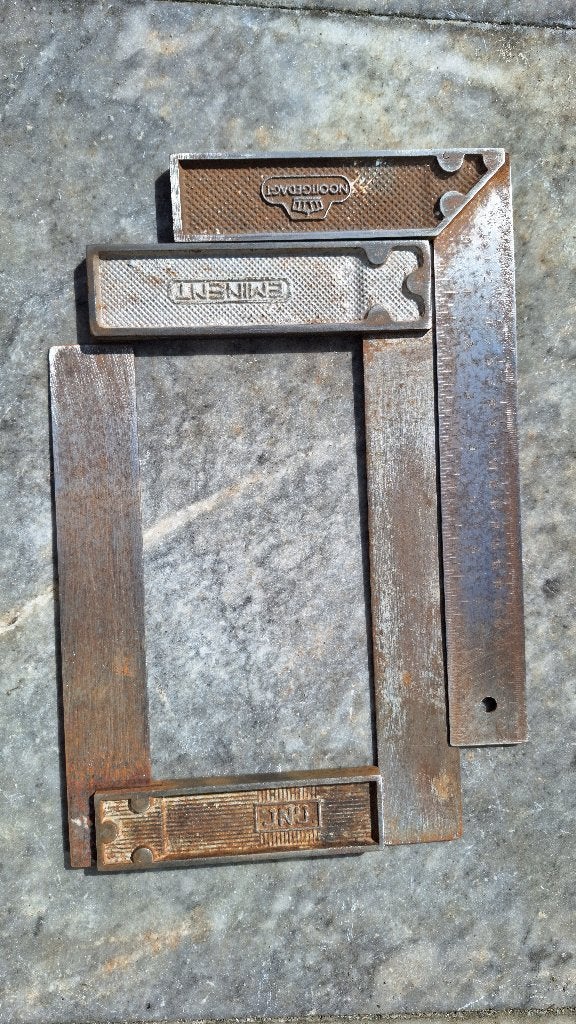 Winkelhaak Nooitgedagt 3 *, Antiek en Kunst, Antiek | Gereedschap en Instrumenten, Ophalen of Verzenden