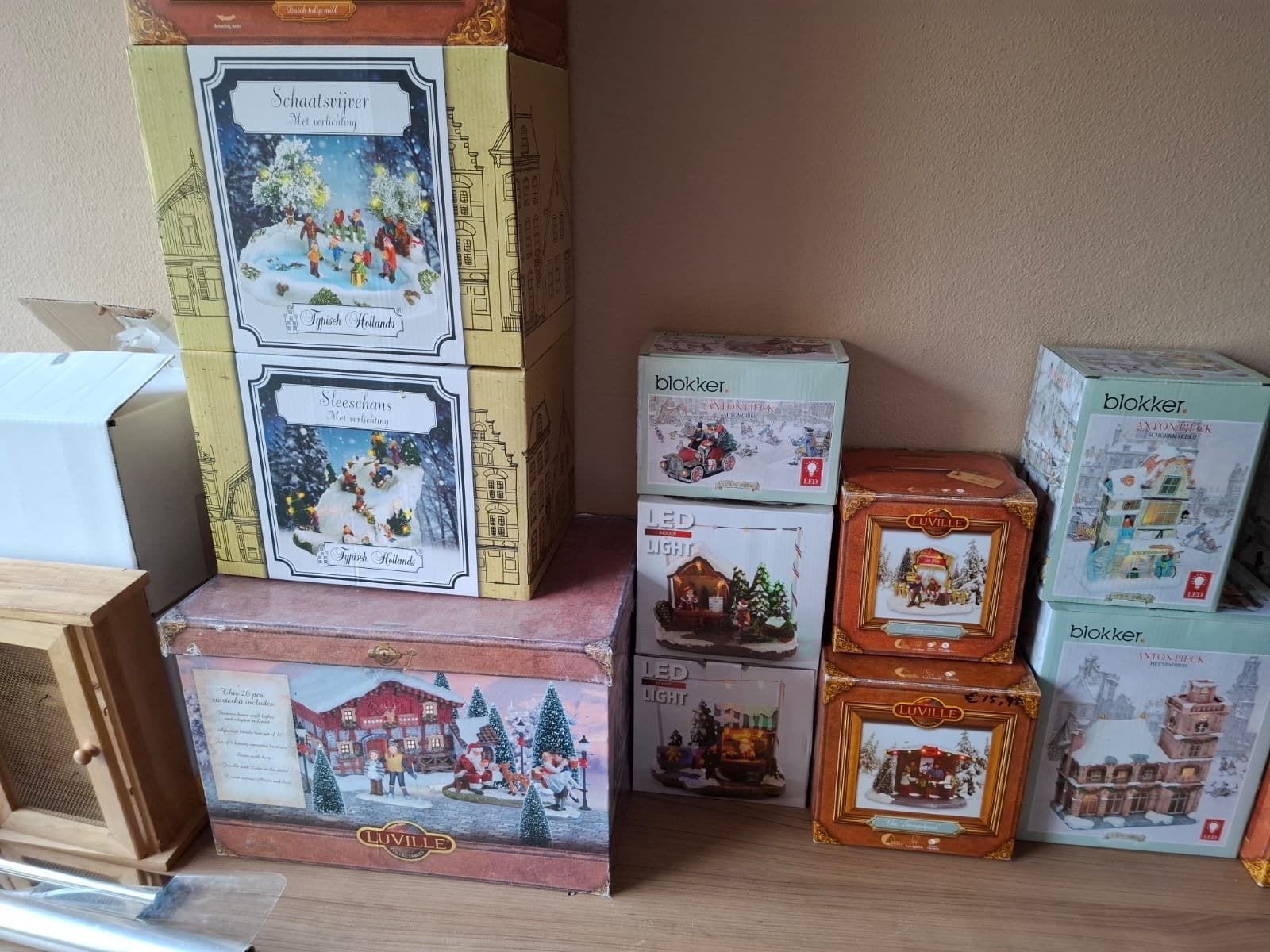 Gehele kerstdorp te koop, Diversen, Ophalen