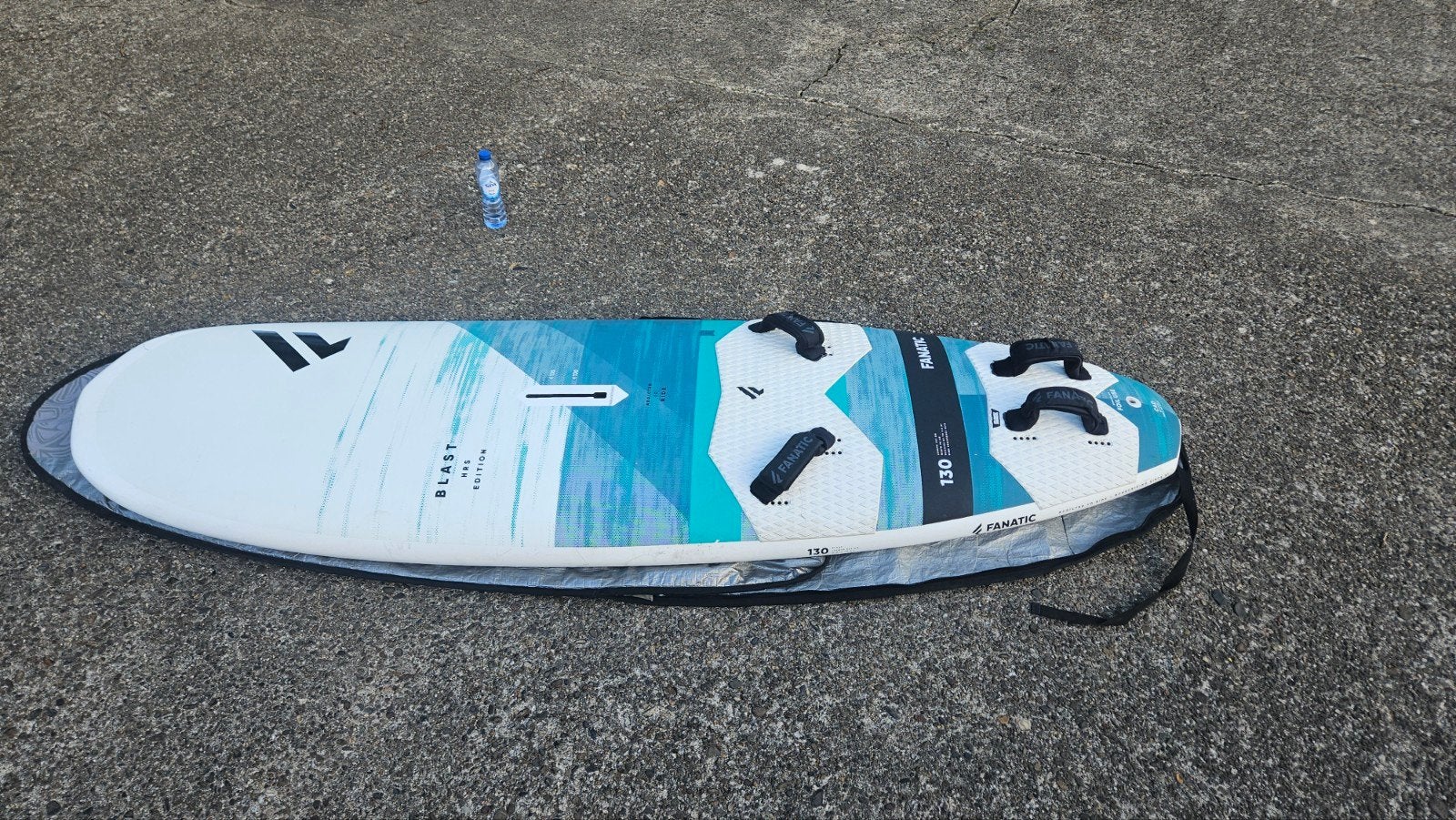 Fanatic Blast LTD 130L Windsurfboard - Gebruikt, Watersport en Boten, Ophalen, Met voetbanden, 250 tot 300 cm, Gebruikt