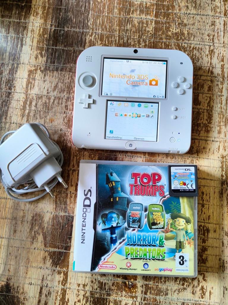 Nintendo 2DS met 2 games & oplader, Ophalen, 2DS