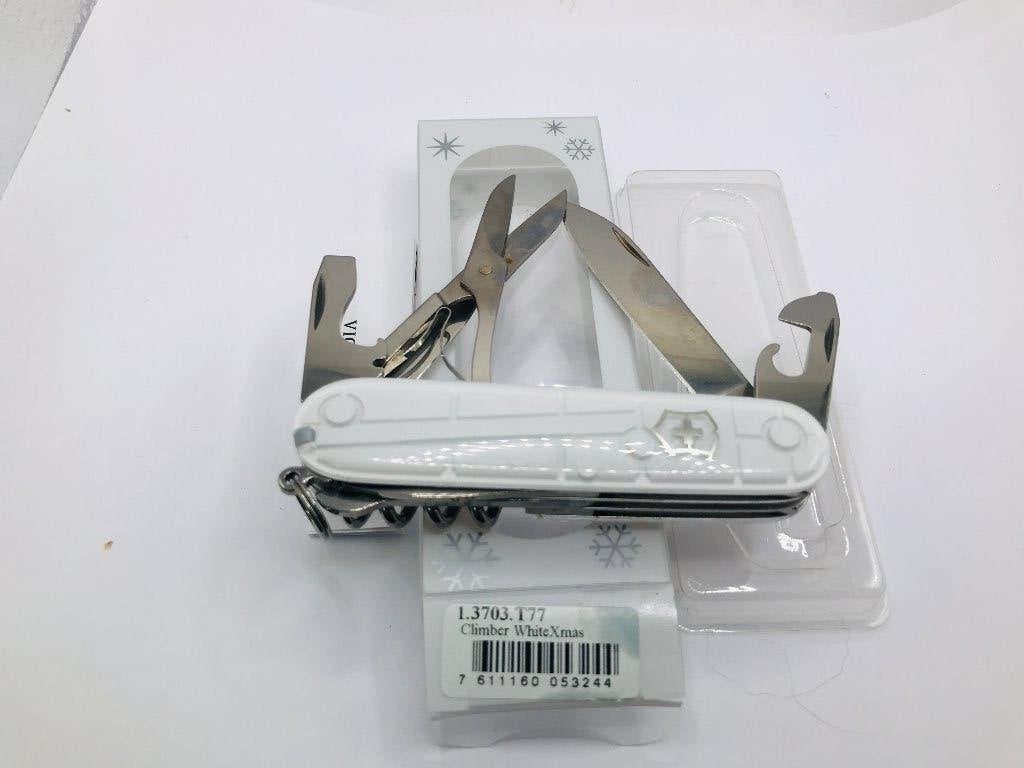 RARE Victorinox White Christmas Edition 2015 91mm Climber, Ophalen of Verzenden, Nieuw
