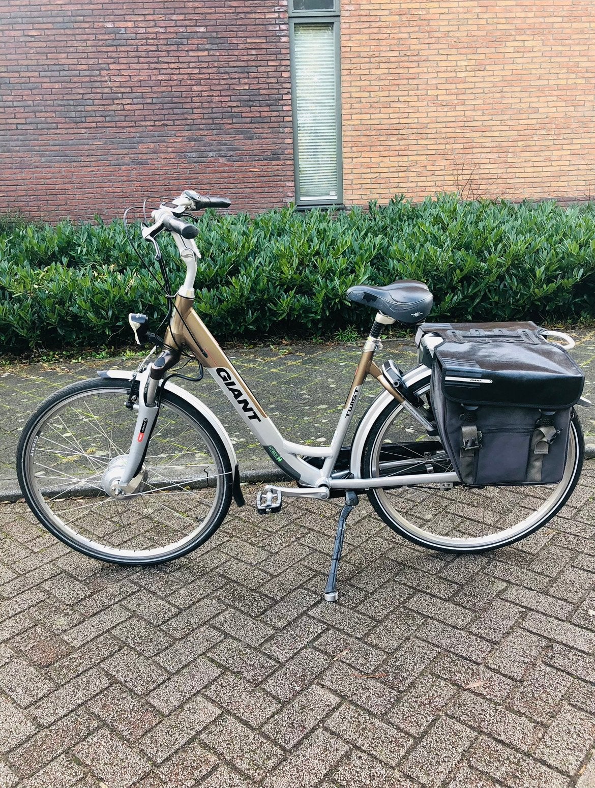 Giant Twist Double Go elektrische fiets met 2 accu’s nieuwst, Ophalen, Zo goed als nieuw, 50 km per accu of meer, Giant